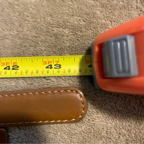 NWT. 2 Women’s Steve Madden Belts. Size Large.Faux Leather. Brown & Red 2 Tone. - Picture 3 of 6